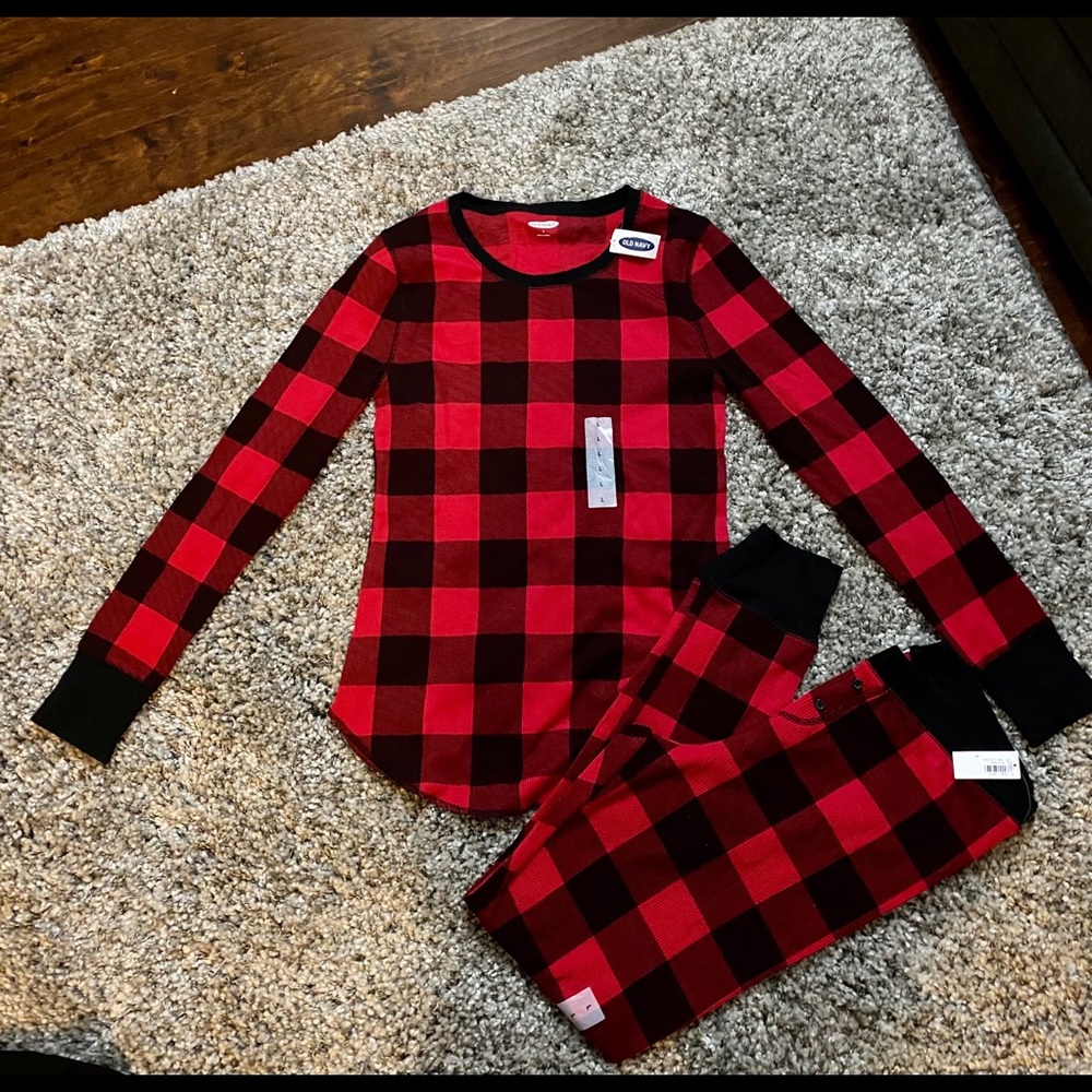 NWT Buffalo Check PJs
